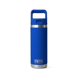 YETI Rambler 18 oz Insulated Bottle with Straw Cap - Royal Blue