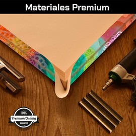 CANVAS REVOLUTION | Cuadro Decorativo Canvas Lienzo Impresión | Espiritualidad | Mandala Ohm Colores | Diferentes Dimensiones Tamaños Medidas Disponibles | Decoración De Interiores | Cuadros Minimalistas Modernos | Cuadros Para Sala Comedor Recamara Ofic