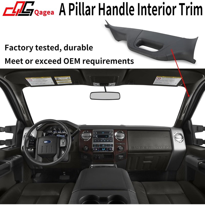 Qagea A Pillar Grab Handle Interior Trim Passenger Right Side