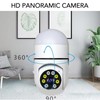 Wireless Camera Night Vision 360° 2MP LED Security Camera for