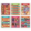 Fun Express Hispanic Heritage Posters - Classroom Educational Decor -