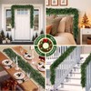 9FT Christmas Cedar Garland Artificial Greenery Indoor Outdoor Decoration