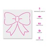 Bow Ribbon Stencil - Reusable Stencils for Painting - Create