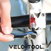 Velo-Tool Bicycle 1/4 Drive Mini Ratchet Set with Organizer Case