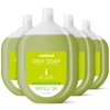Method Gel Dish Soap Refill, Lime + Sea Salt Scent,