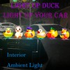 ZAGEVIVIN Light Up Rubber Duck Display with 16 Modes and