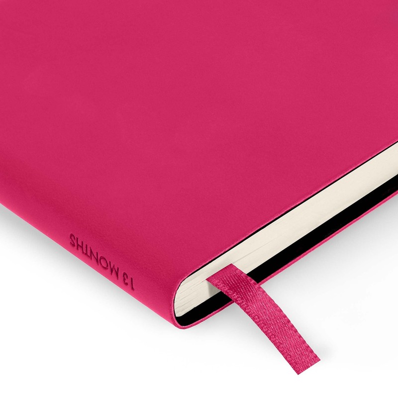 Legami - Weekly Album Diary Small, 13 Months, Raspberry, January