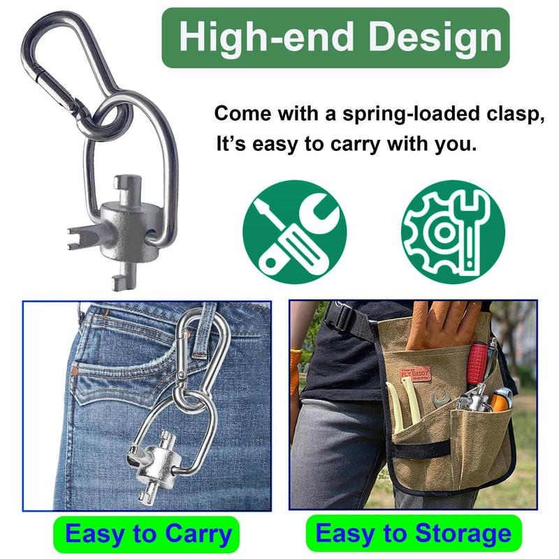 HVAC Key Tool, HVAC Locking Cover Key for 410A and