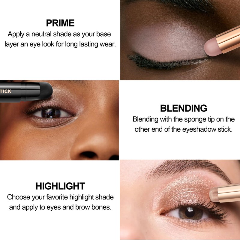 FV Long Lasting Cream Eyeshadow Stick, Waterproof & High Pigmented