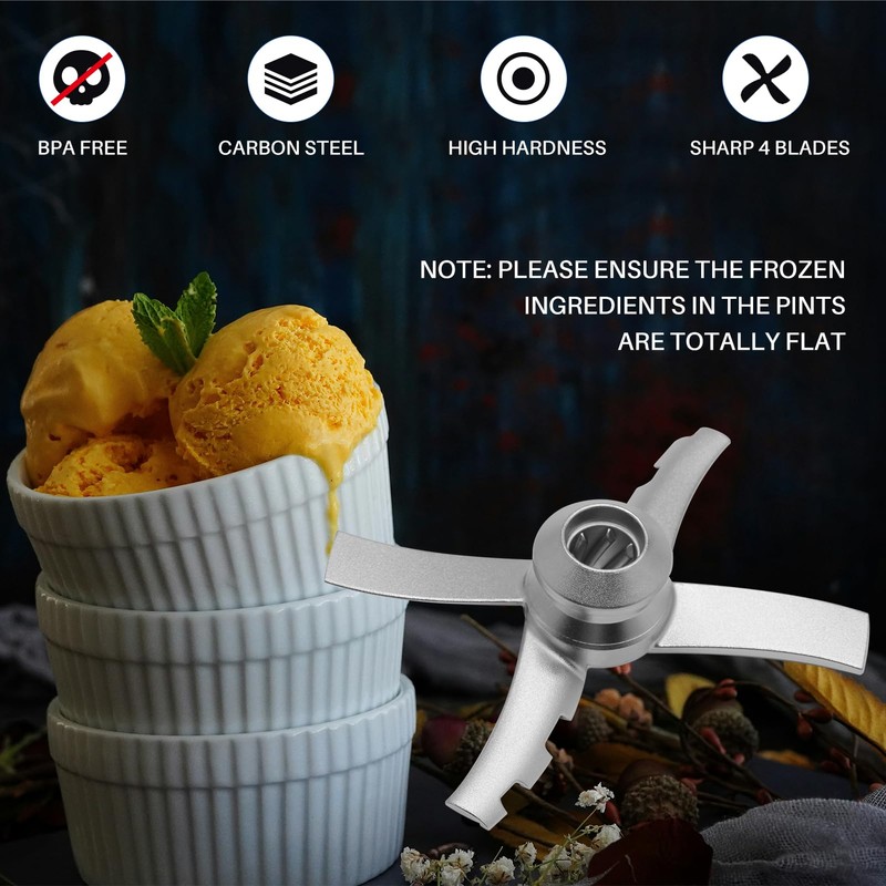 Outer Bowl Lid with Paddle Compatible with Ninja NC299AMZ/NC301/NC300 Series