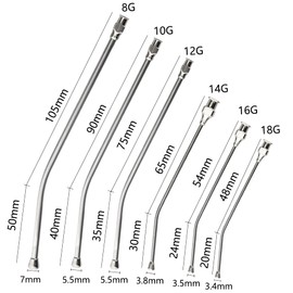 XINMEIWEN Baby Bird Feeding Syringe Bird Syringe Feeder Feeding Tubes with 6PCS Curved Gavage Tubes for Baby Birds Parrot Small Pet (50ML)