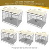 Petmystify Dog Crate Topper with Magnets for 42 Inch Crate