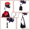 Motorcycle Helmet Rack Wall Mount, Motorbike Heavy Duty Helmet Holder,