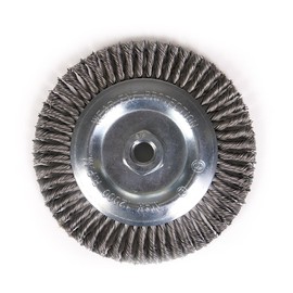 Mercer Industries 186081B - 4-1/2" x 3/16" x 5/8"-11 Premium Stringer Bead Wire Wheels, .020 Tempered Steel Wire (10 pack)