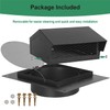 LTSEAME 6 inch Roof Vent Cap, Removable Roof Vent, Bathroom