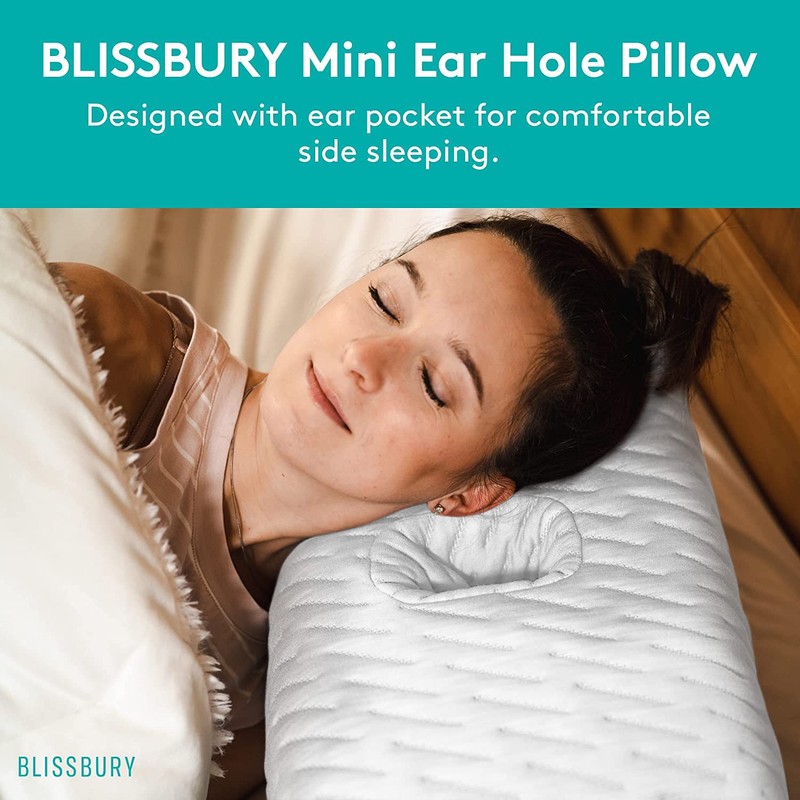 BLISSBURY Mini Ear Pillow (White)
