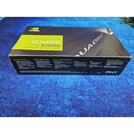 PNY NVIDIA Quadro K2000D 2GB GDDR5 Graphics Card (VCQK2000D-PB)