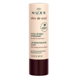 NUXE Rêve de Miel Lip Stick - 100% Natural Organic Moisturizer for Cracked & Dry Lips With Shea Butter & Vitamin E, 0.14 Oz