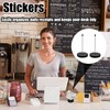 Pack of 2 note picks, receipt holder, note holder, stainless
