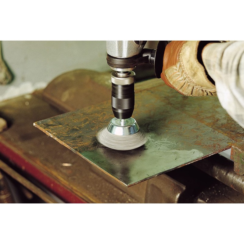 wolfcraft Steel Wire Cup Brush I 8473000