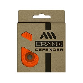 All Mountain Style Protector de Bielas MTB - Crank Defender de TPU - Ligero y Resistente - Compatible con Bielas de Carbono y Aluminio - Protección contra Impactos y Arañazos