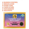 TURMERIC SOAP with HONEY 5.2 oz by Te Amo -