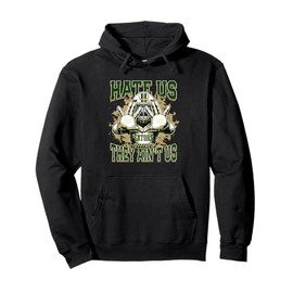 Ware County Gators Logo Hate Us Cause They Ain't HS Pullover Hoodie