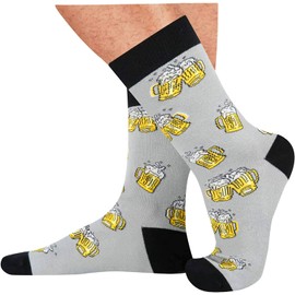 sockfun Funny Beer Gifts Drinking Gifts for Men, Gifts for Beer Lovers Drinkers, If You Can Read This Beer Stocking Stuffers