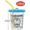 Skater SIH3ST I'm Doraemon Tumbler with Straw, 3 Pieces, Made