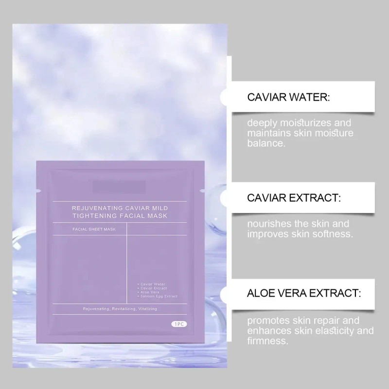 Mascarilla Hidratante Humectante 4pcs 1pack