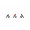 NOCH H0 Road Cyclist Figures, Model Railway Accessories H0 1:87