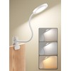 deeloop LED Clip on Light,100% Infinite Dimmable Reading Book Lights