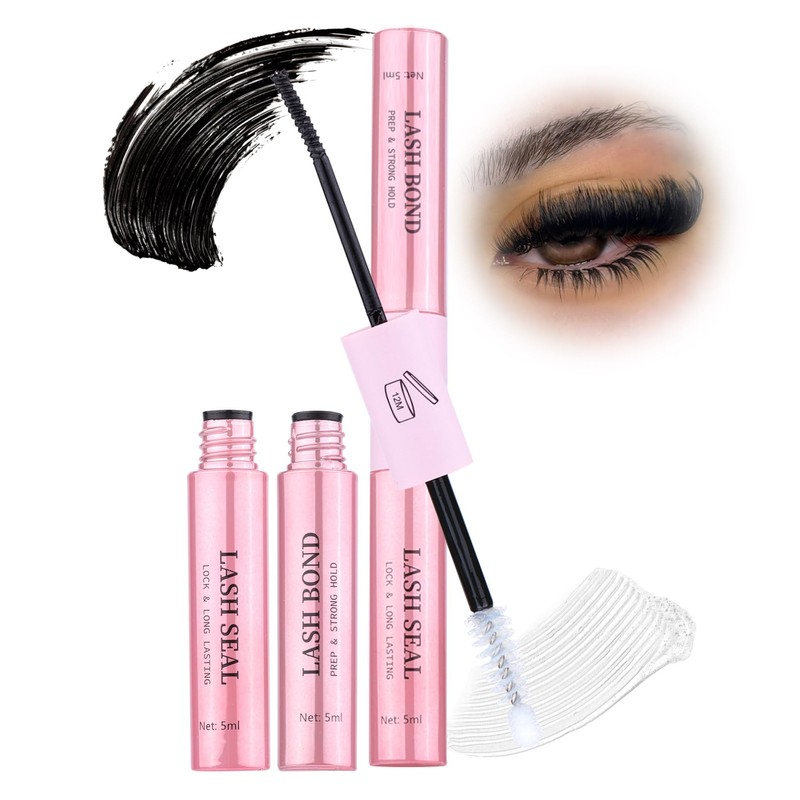 Lash Bond and Seal Eyelash Glue Waterproof Lashes Glue for