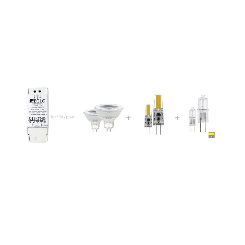 Eglo 92348 Trafo LED 0 70 Watt Plastic Case –
