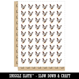 Chicken Hen Cluck Farm Animal Temporary Tattoo Water Resistant Fake Body Art Set Collection - 54 1" Tattoos (1 Sheet)