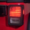A ABIGAIL Tail Light Cover Compatible with Jeep Wrangler JK/JKU