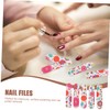 Ipetboom Double-sided Nail Files Pcs Professional Boards Grit Nail Files
