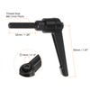 sourcing map 8pcs Adjustable Clamping Lever Handles M6 x 32mm