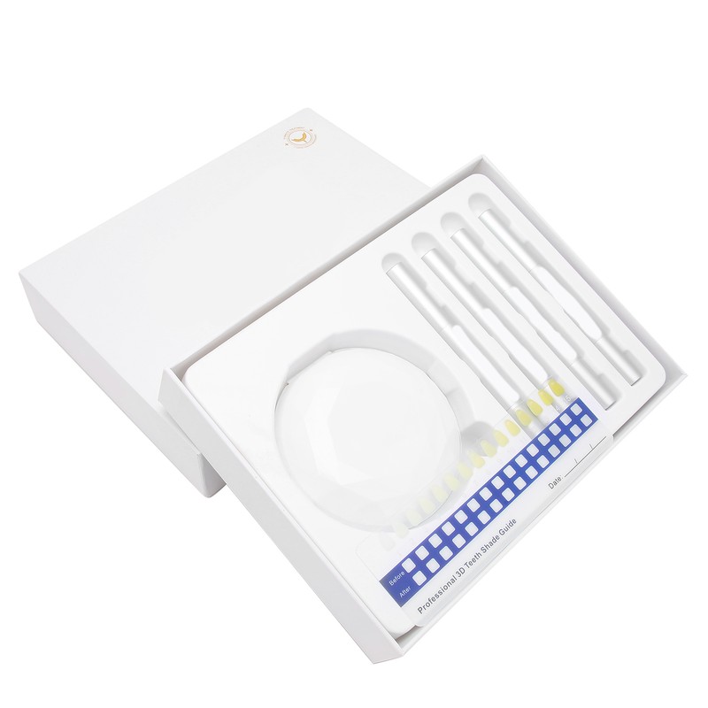 Teeth Whitening Device Soft Silicone Blue Light Timing Dental Teeth
