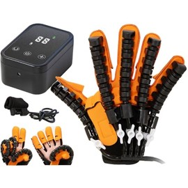 GENDOING Rehabilitation Robot Gloves, Hand Stroke Recovery Equipment Dysfunction Patient Training Device Stroke Hemiplegia (Right Hand-XL)