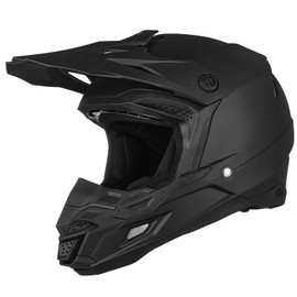 ILM DOT&ECE Youth ATV Helmet kids Dirt Bike Helmet Child Motocross Dirtbike BMX MX Offroad Dual Sport Full Face Casco para Moto Model AP-868(Mattee Black,Youth-M)