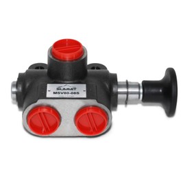 Manual Hydraulic Selector Valve, 3-Way, 2 Position, 21 GPM, #8 SAE Ports