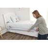 Regalo Hideaway 54-Inch Extra Long Bedrail, with Reinforced Anchor Safety