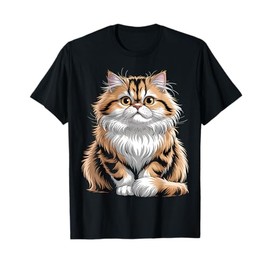 Cute Persian Tabby Cat T-Shirt
