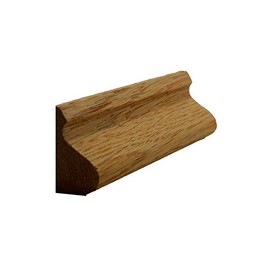 Red Oak Base Cap Moulding 3/4" x 1-3/8" x 95" EWBC14