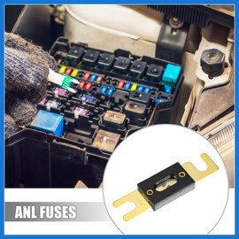 VekAuto 2pcs Fuse Replacement 250A ANL Fuses Car Audio Fuse Auto Accessories