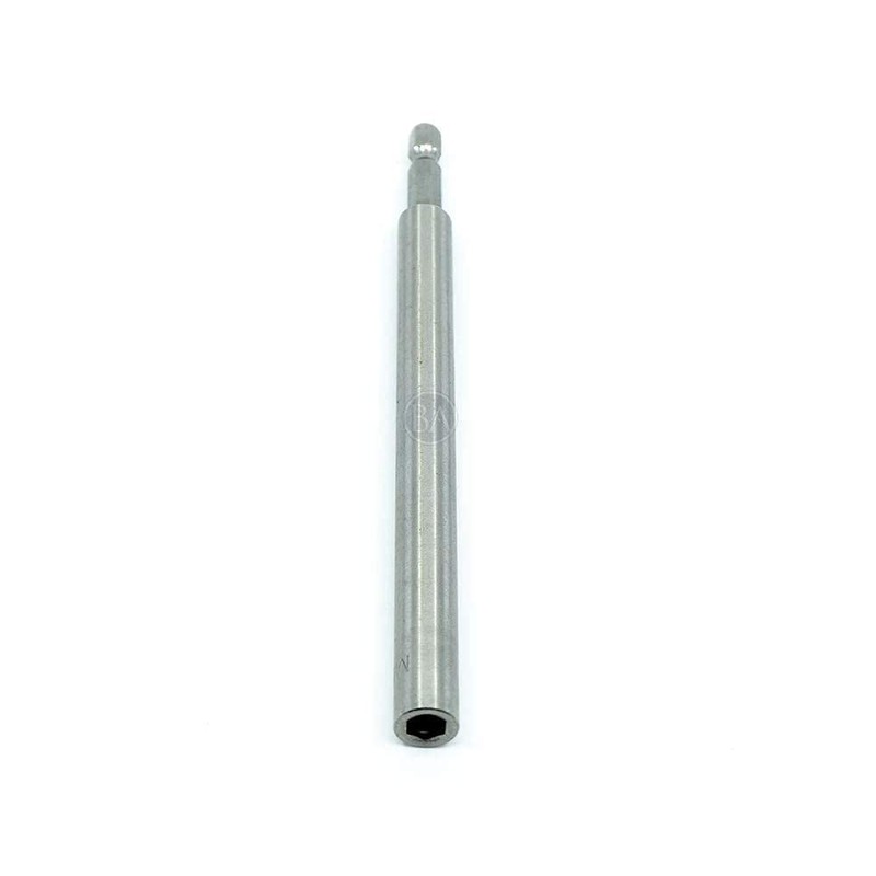 Benchmark Abrasives 6" SST Magnetic Bit Holder Extension With Ring