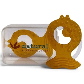 Natural Rubber Soothers Teether, 1 Pack 2 Pack