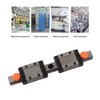 Linear Guide Rail High Accuracy Bearing Steel Strong Bearing Wear