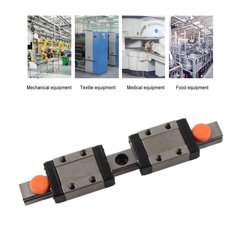 Linear Guide Rail High Accuracy Bearing Steel Strong Bearing Wear